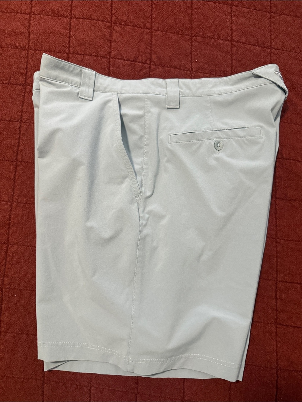 Columbia Men’s Light Gray Outdoor Hybrid Shorts - Picture 5 of 6